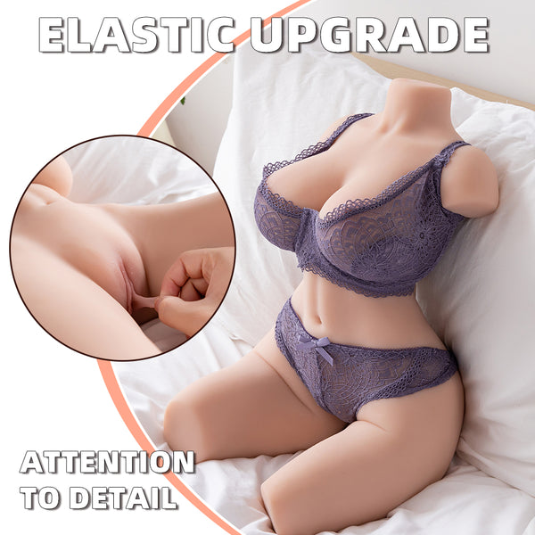 Sabrina: 18lb Small Sex Doll with Legs for Beginners  nastnova