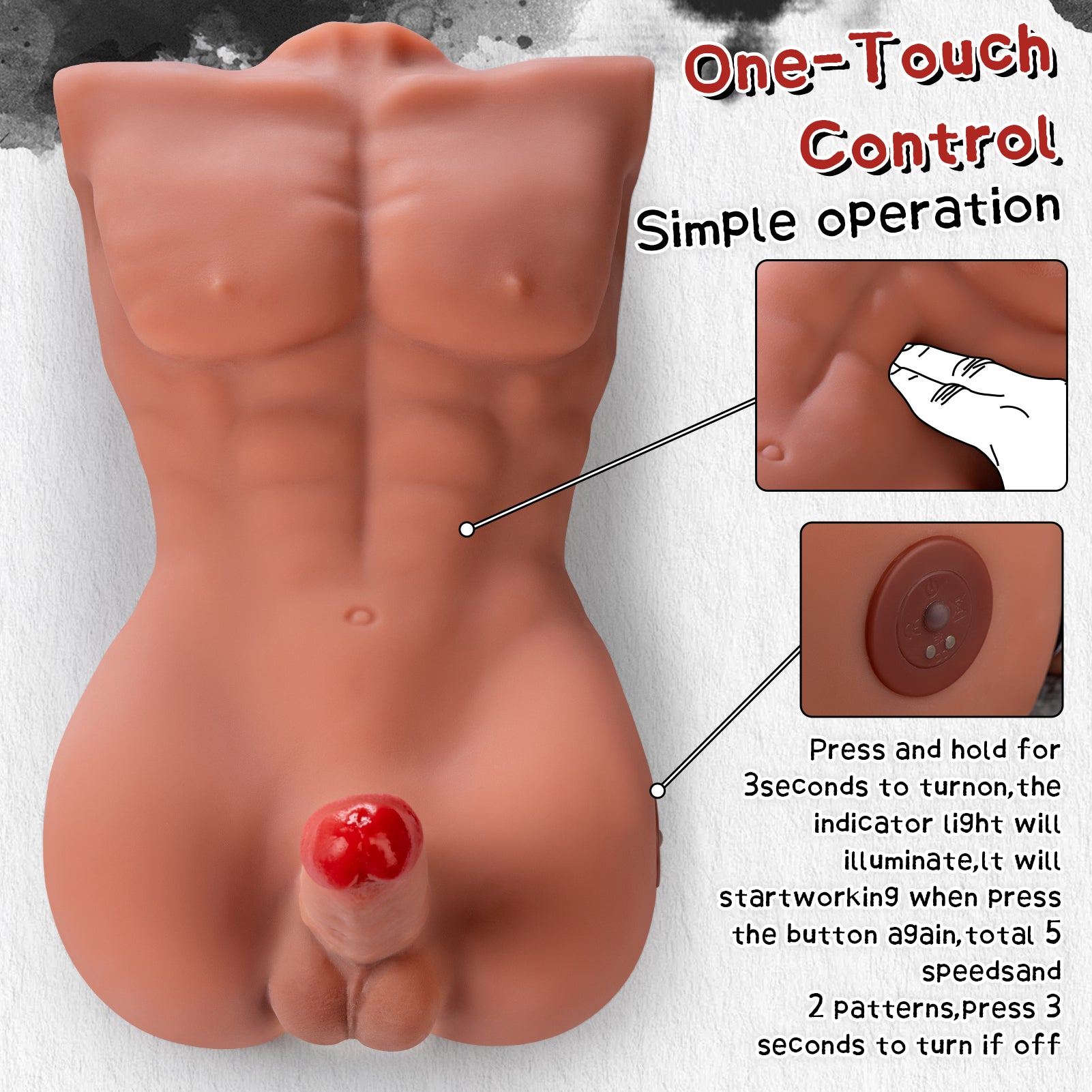 torso male sex doll