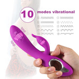 Rabbit Vibrator Clitoris G-Spot Stimulator