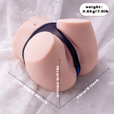 Zavia: 8.37lb Mini Sex Torso with Realistic Skin