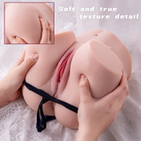 Zavia: 8.37lb Mini Sex Torso with Realistic Skin