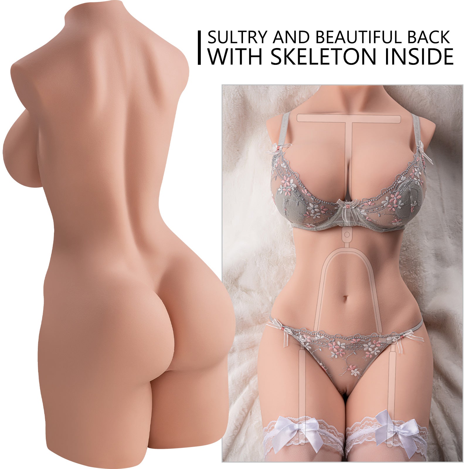 Stephanie: 42.32lb Full Size Sex Doll Torso Male Masturbator nastnova Stephanie: 42.32lb Full Size Sex Doll Torso Male Masturbator nastnova