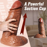 Heavy dildo for deep pleasure