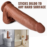 Large girth dildo