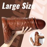 Large realistic dildo