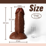 Oversized sex toy