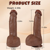 Realistic 11-inch dildo