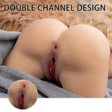 Realistic sex doll torso with vibration