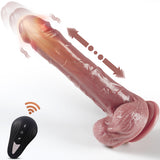 8-Inch Realistic Thrusting Dildos with Remote Control & Strong Suction Cup