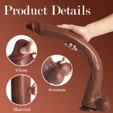 long dildo anal