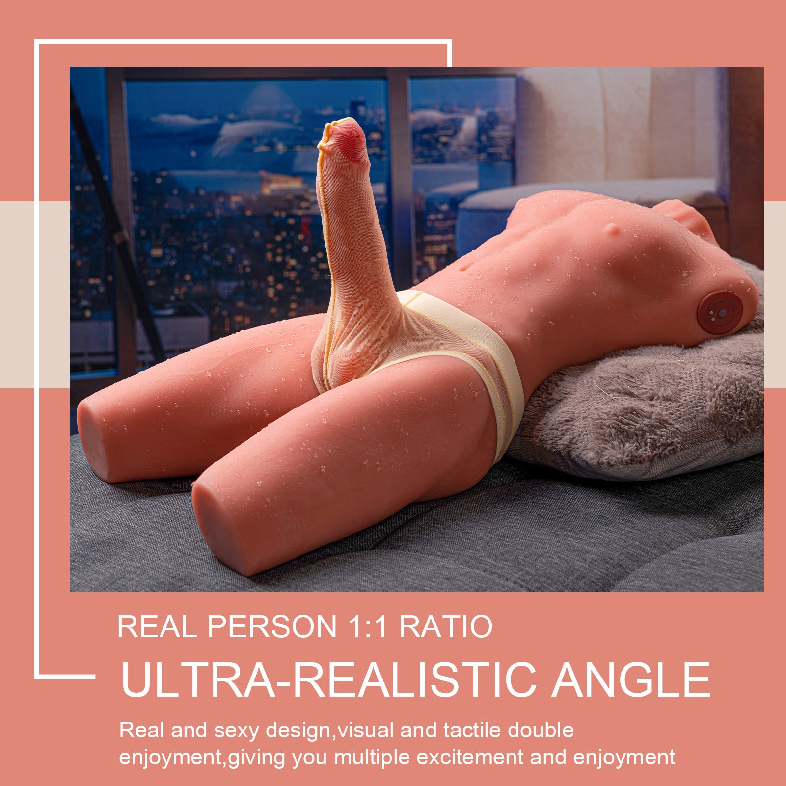 Rob: 17.63lb Thrusting Vibrating Male Sex Doll Full Torso nastnova Rob: 17.63lb Thrusting Vibrating Male Sex Doll Full Torso nastnova