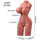 realistic sex doll wheat color
