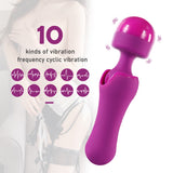 Mini Personal Wand Massager with Adjustable Head