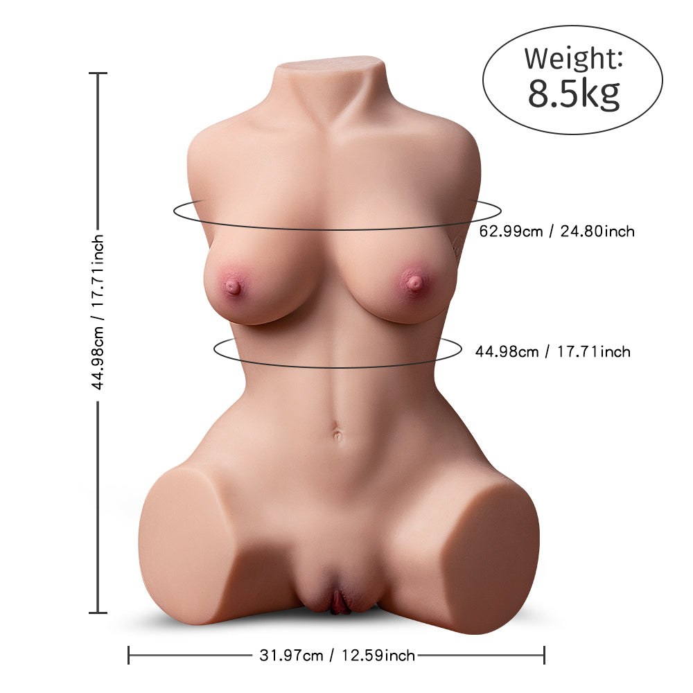 Nina: 18.74lb Sex Doll Torso with Lifelike Small Boobs nastnova Nina: 18.74lb Sex Doll Torso with Lifelike Small Boobs nastnova